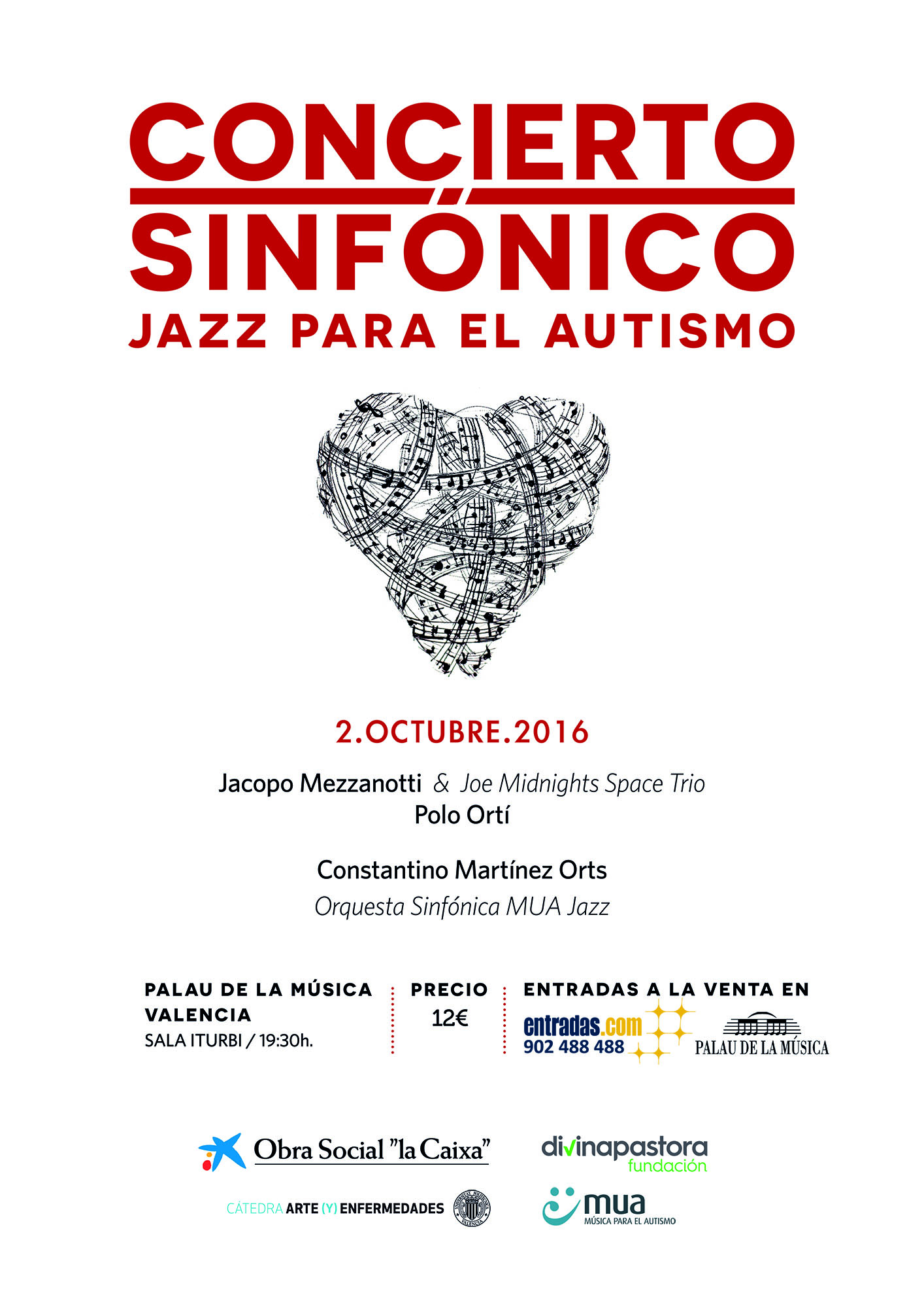 Concierto Sinfónico Jazz para el autismo